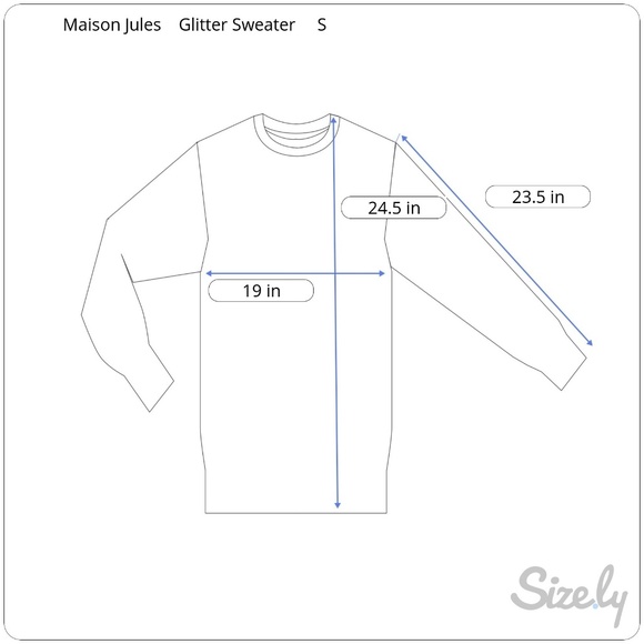 Maison Jules | "Eclipse" Polka Dot Sweater | S - Picture 8 of 8